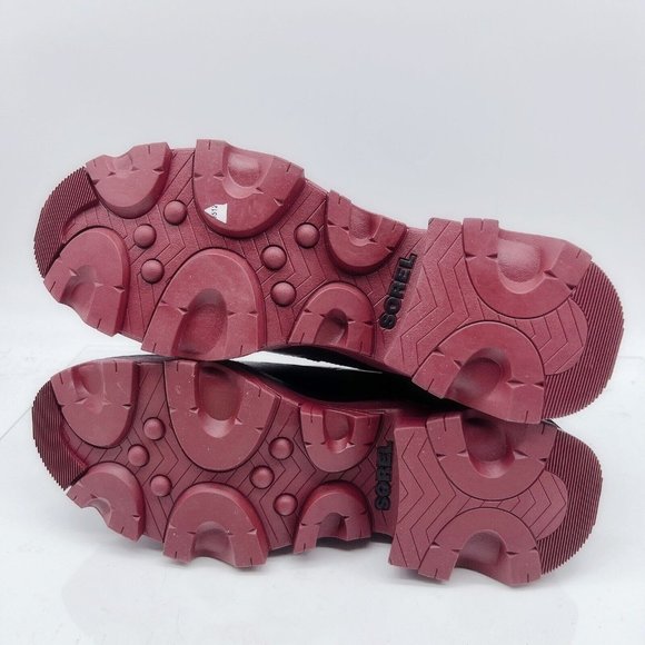 Sorel Brex Waterproof Platform Heel Chelsea Boot Bootie Chocolate US 9.5 - Picture 9 of 12